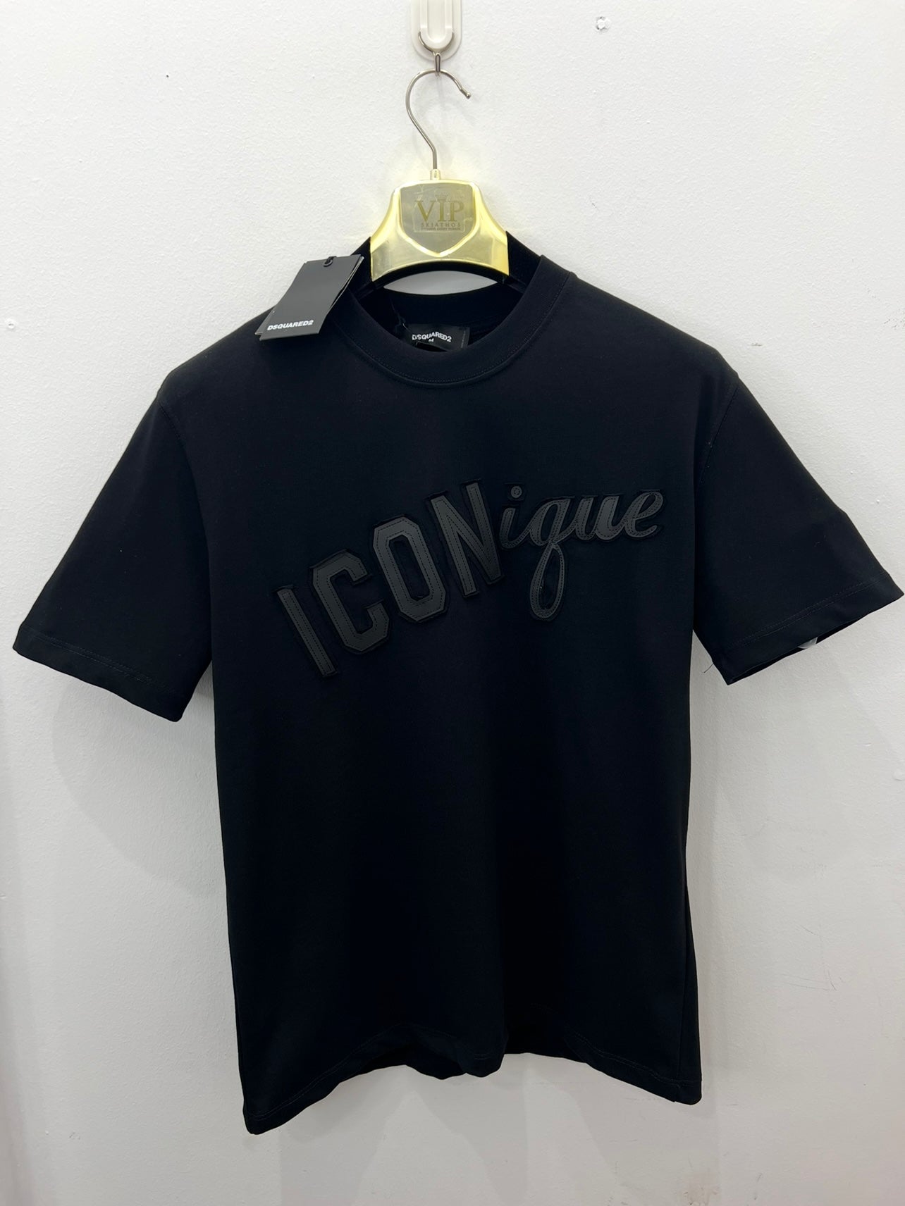 T-Shirt 3A Μαύρο Dsquared Igue