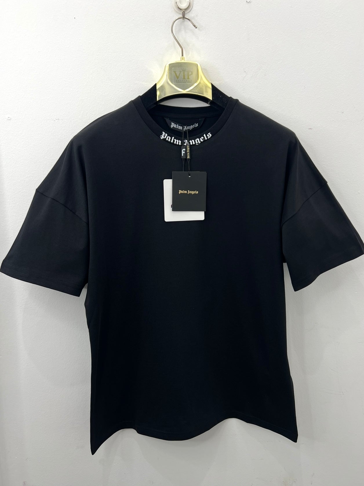 3A Palm Angels T-Shirt Oversized Μαύρο