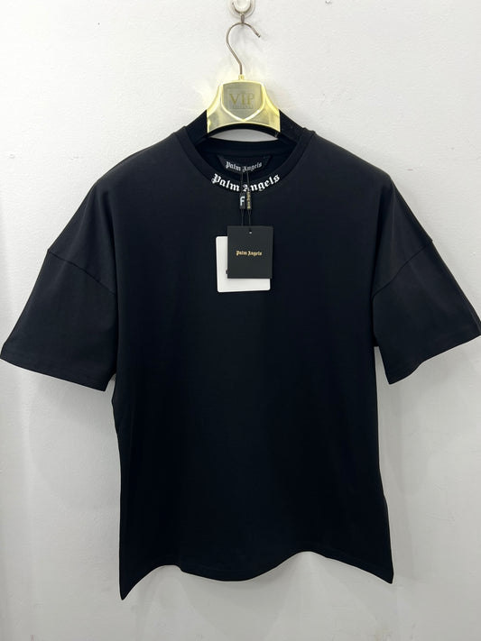 3A Palm Angels T-Shirt Oversized Μαύρο