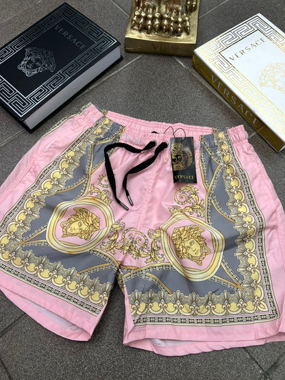 Versace Μαγιό Pink/Gold Swimwear
