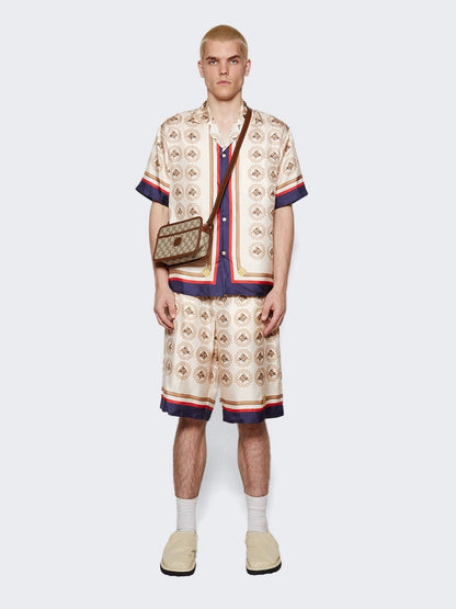 3Α Equestrian Σετ Gucci Silk