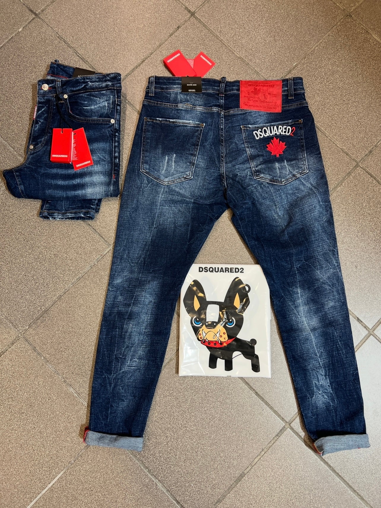 Jean Dsquared2 Denim Royal Navy