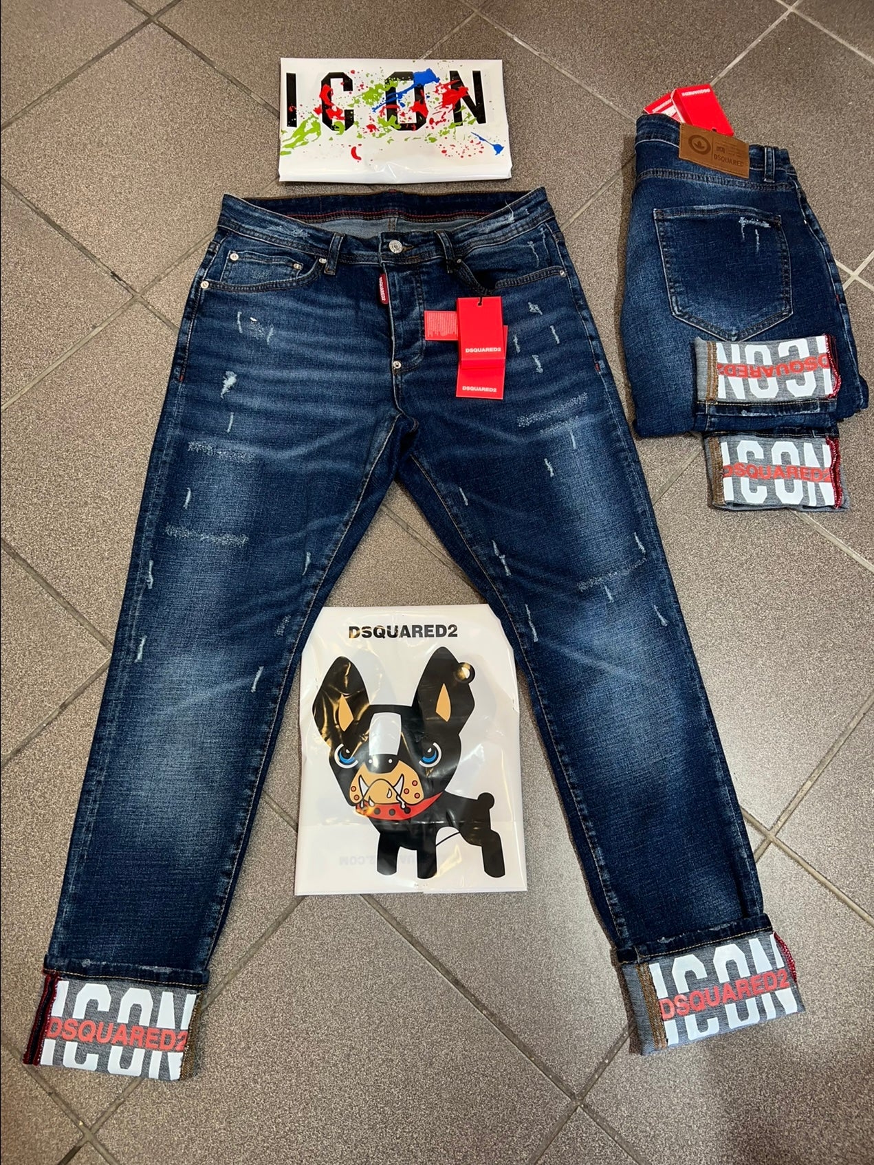 Jean Παντελόνι Dsquared 2 Ocean Blue