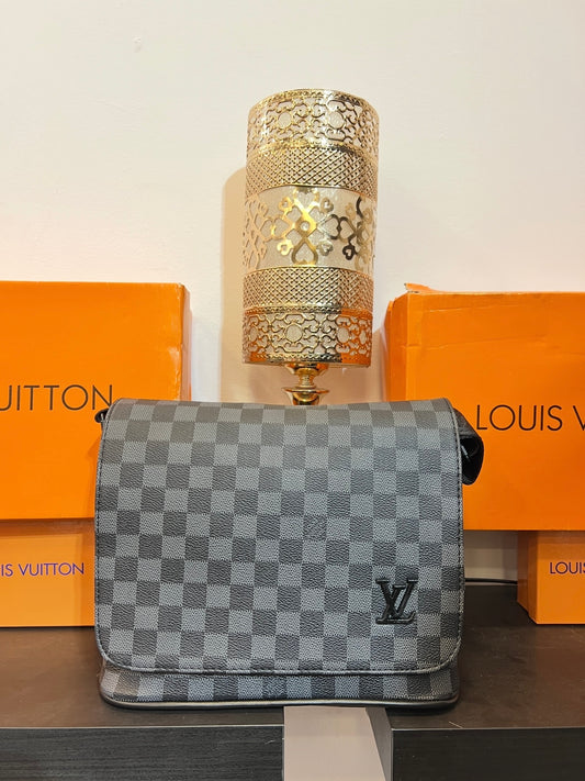 LV Γκρί/Μαύρο Damier Big Bag