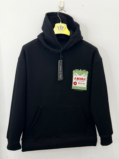 3A Hoodie Amiri Μαύρο OverFit