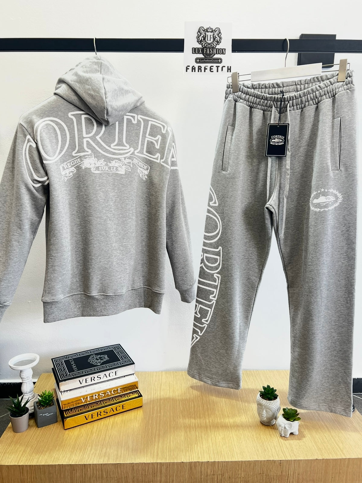 3A Tracksuit CorteiZ OverSized Γκρί