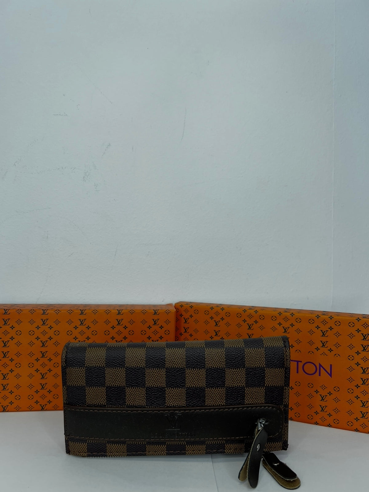 Leather Πορτοφόλι Ls.Vn Καφέ Multiuser
