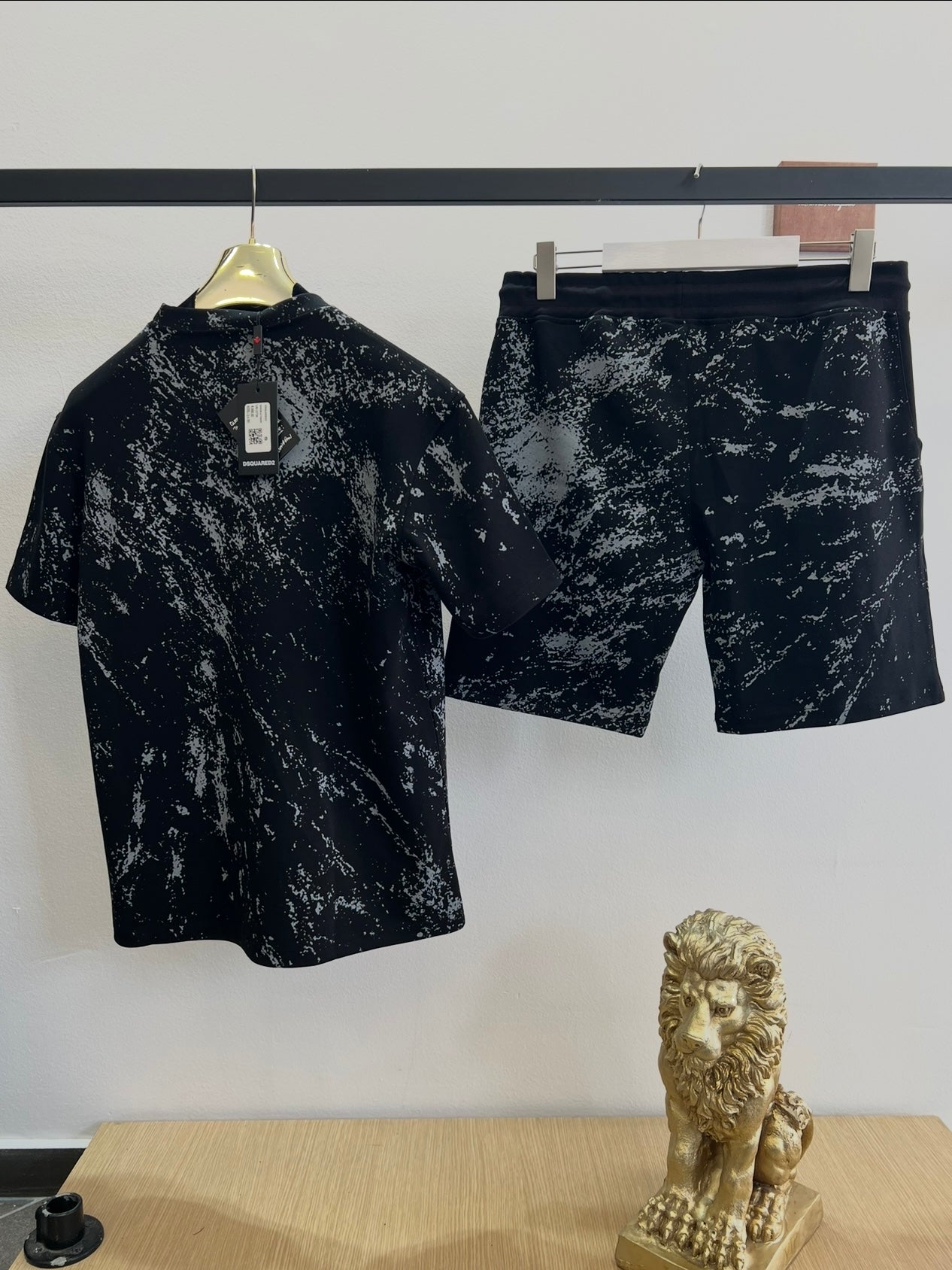 Summer Σετ 3Α Dsquared2 Μαύρο Army