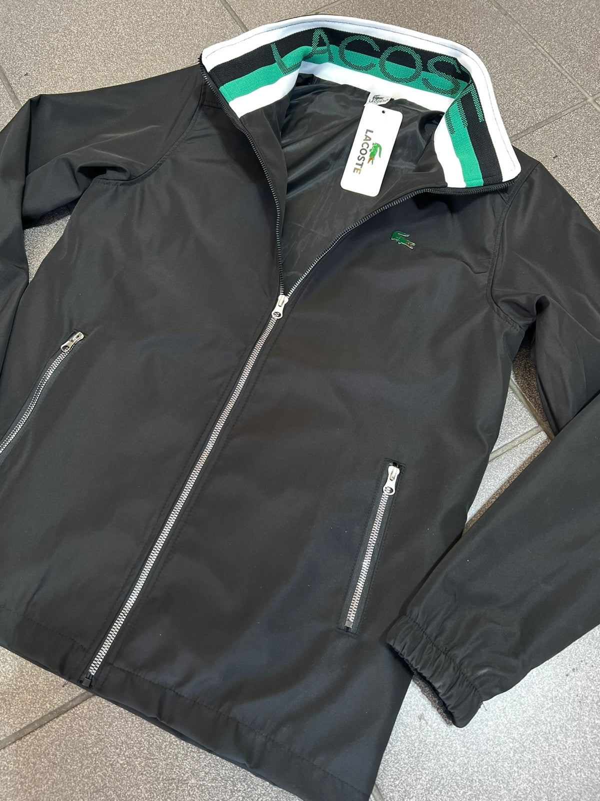 WindProof Jacket Lacoste Μπουφάν Black