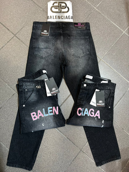 Jean Παντελόνι Balenciaga Denim Grey Buggy