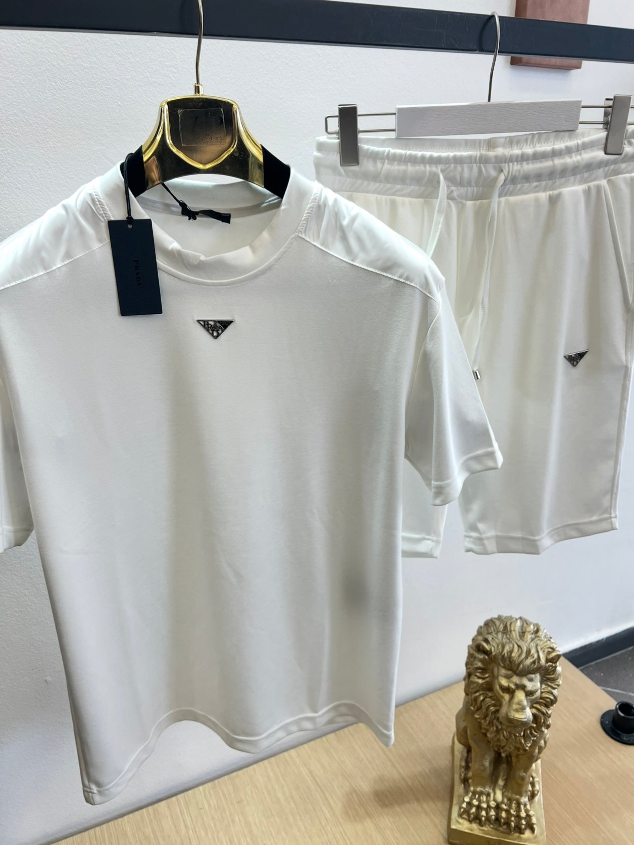 Summer Σετ 3Α Prada Άσπρο Silk