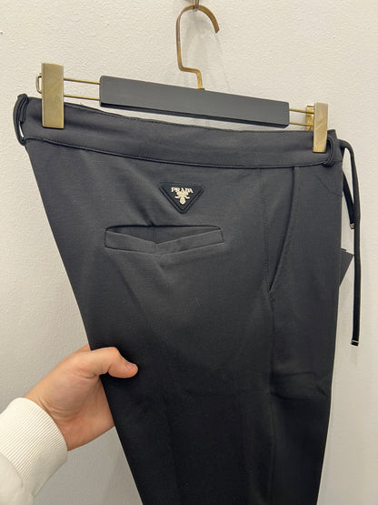 Παντελόνι Chino Prada Μαύρο