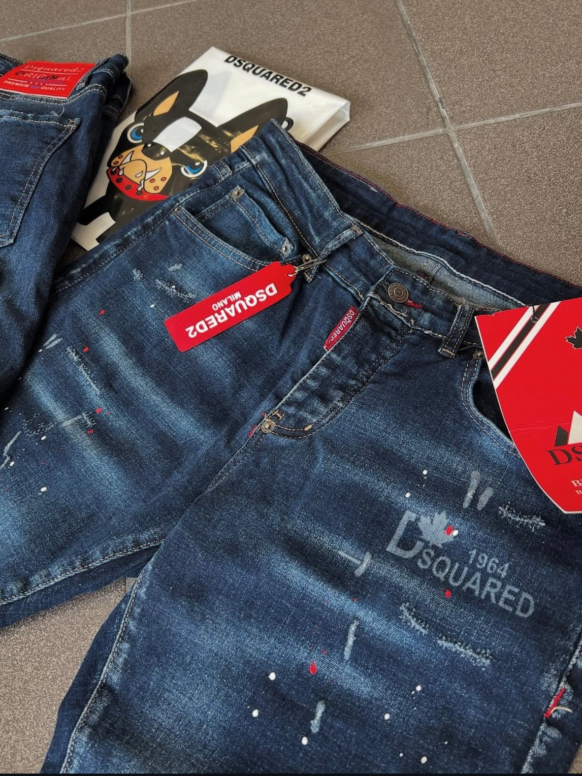 Jean Παντελόνι Dsquared2 Blue D2