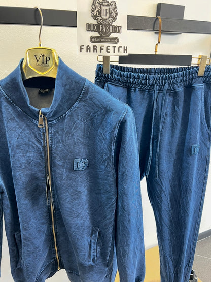 Σετ Dolce Gabbana Jean Μπλέ Tracksuit Athletic