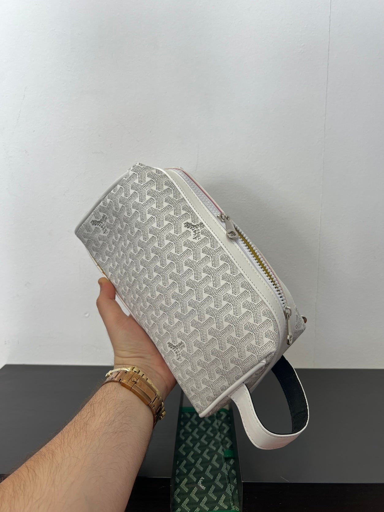 Cap-Vert Big Goyard Bag White