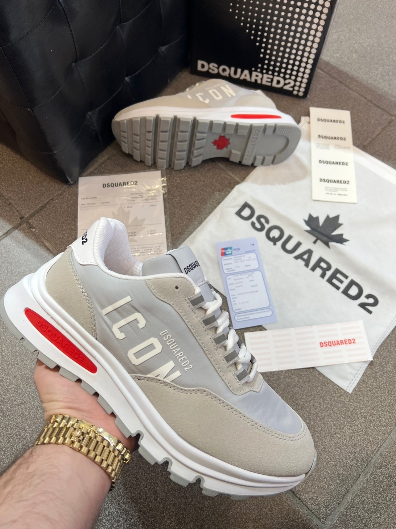 Dsquared2 Sneaker Oxford White