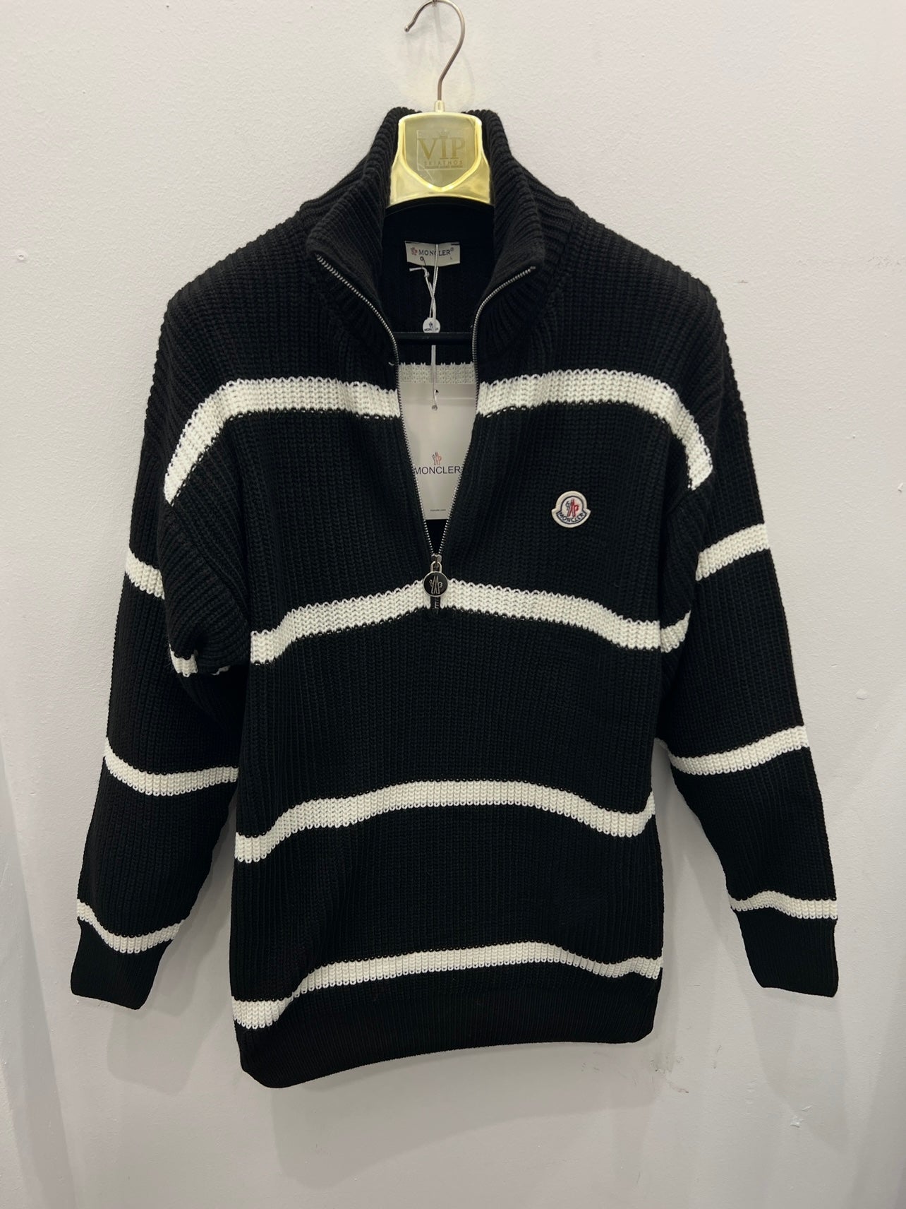 Sweater Πλεκτό Moncler Μαύρο 3Α