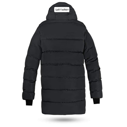 Μακρύ Μπουφάν Puffer Coat Moncler Black