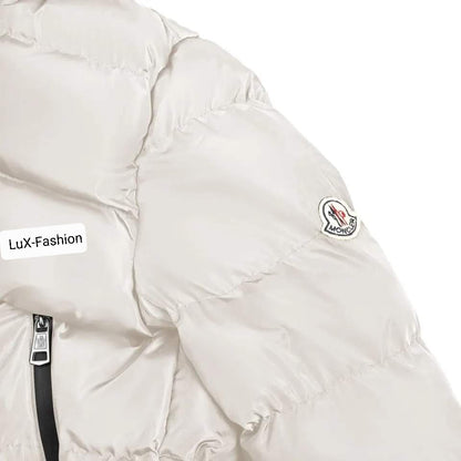 Μακρύ Μπουφάν Puffer Coat Moncler White