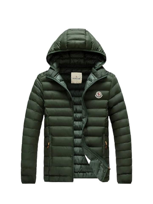 Puffer Εποχιακό Moncler Μπουφάν Green Jacket