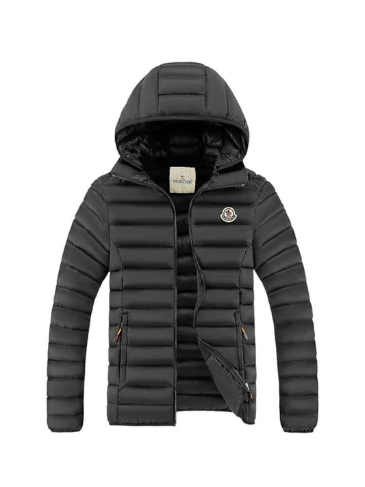 Puffer Εποχιακό Moncler Μπουφάν Black Jacket