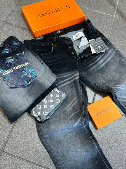 Classic Παντελόνι Jean L.Vuitton Race Grey
