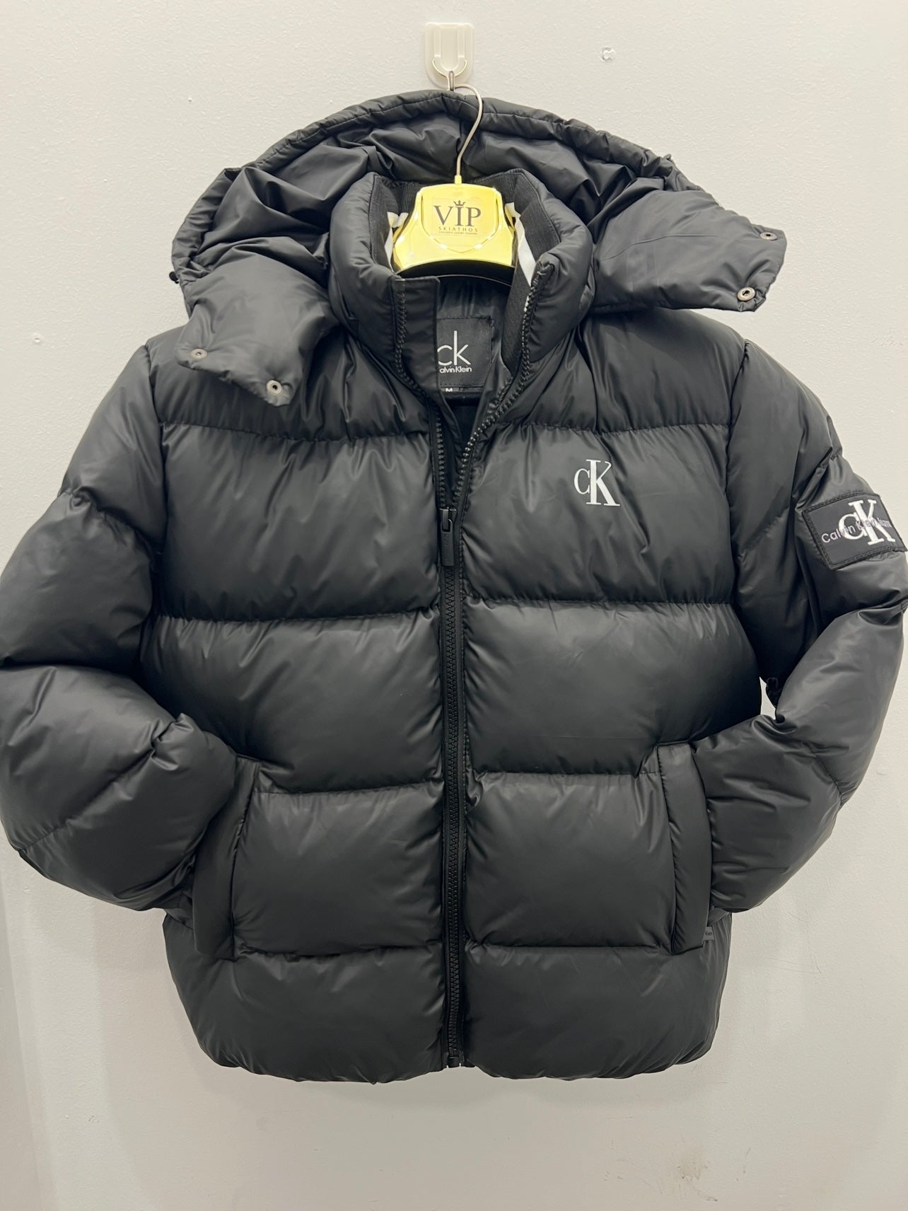 Jacket Μαύρο Calvin Klein Wind/WarerProof 3A’