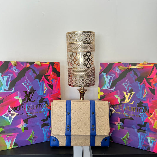 Soft Messenger LV Τσαντάκι Μπέζ