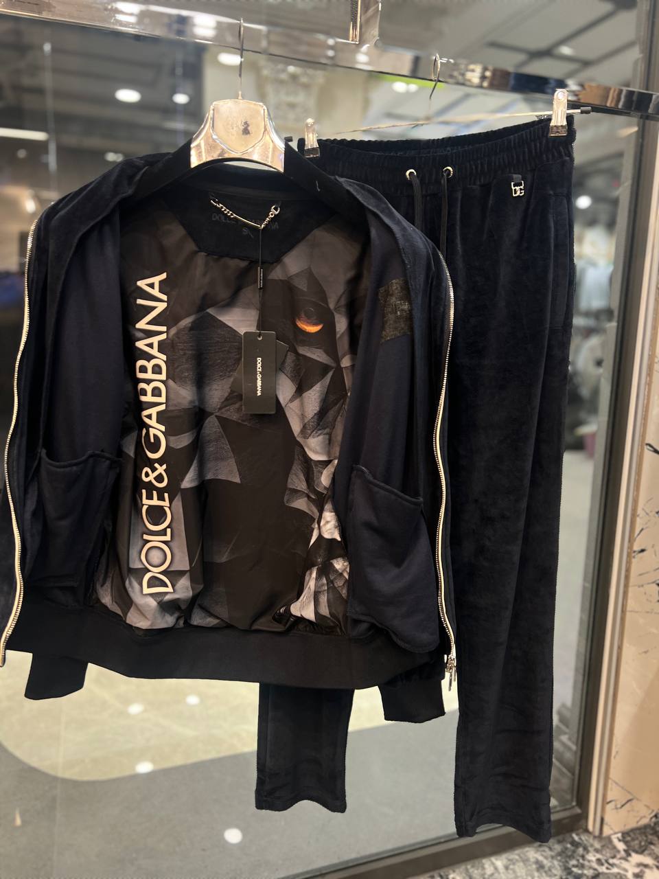 Velvet TrackSuit Dolce Gabbana