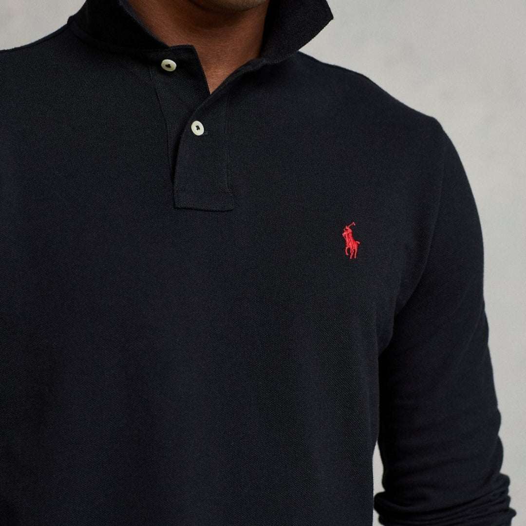 Raulph Lauren μακρυμάνικο πουκάμισο Polo Black 