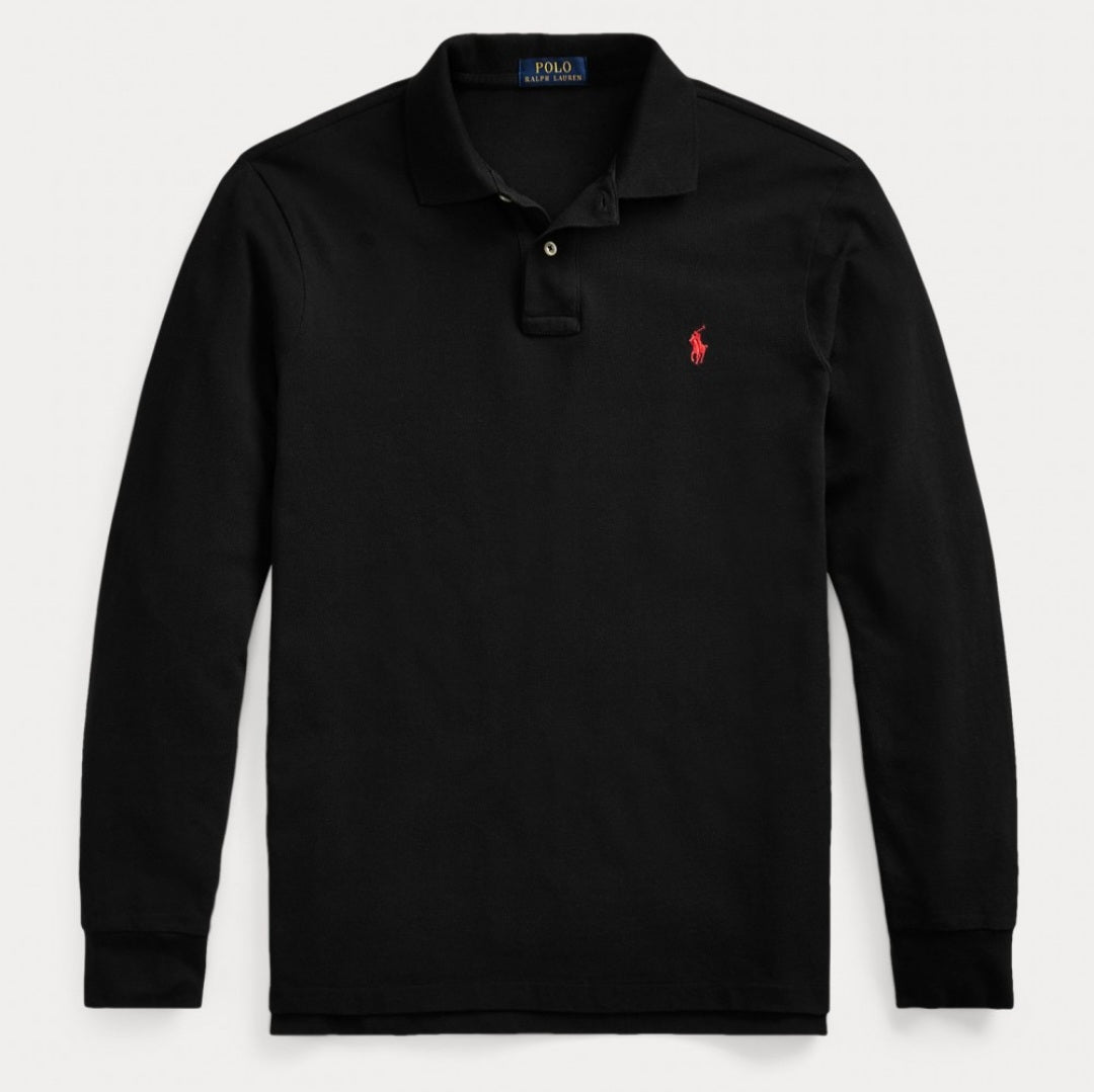 Raulph Lauren μακρυμάνικο πουκάμισο Polo Black 