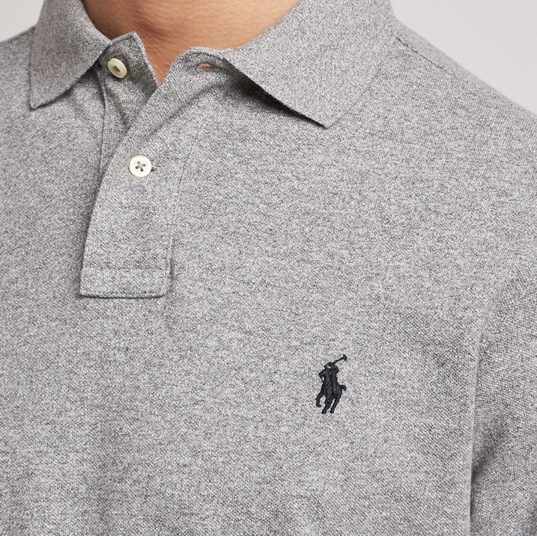 Raulph Lauren Longsleeve Shirt Polo Grey