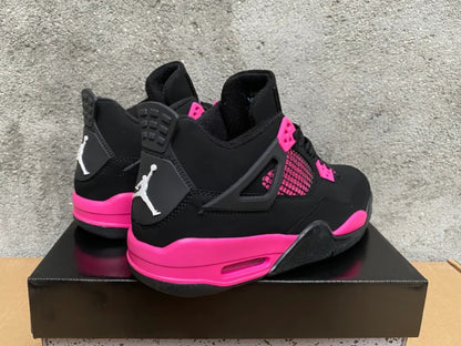 Nike Jordan 4 Retro Black Fuxia