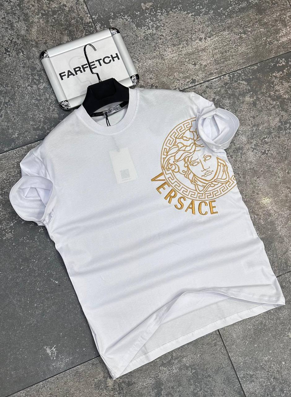 T-Shirt Μπλούζα Versace Λευκή