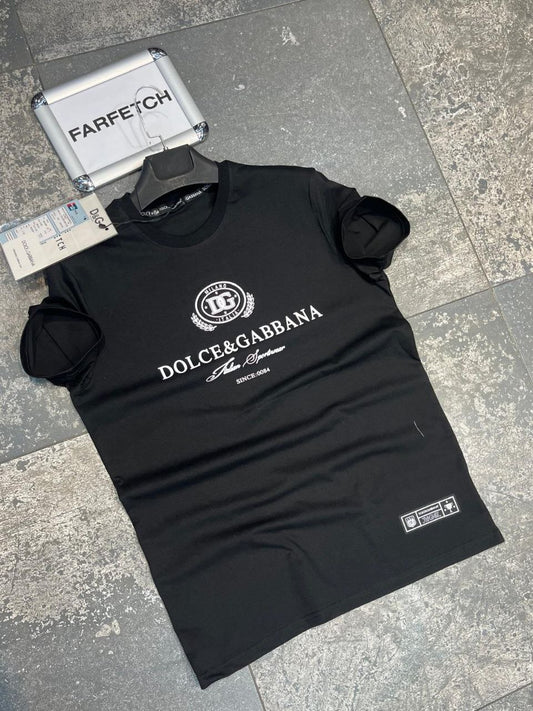 T-Shirt Μπλούζα D & G Μαύρη