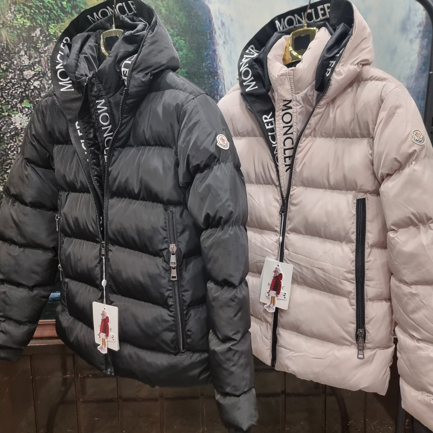 Μπουφάν Puffer Moncler Jacket Ice Double