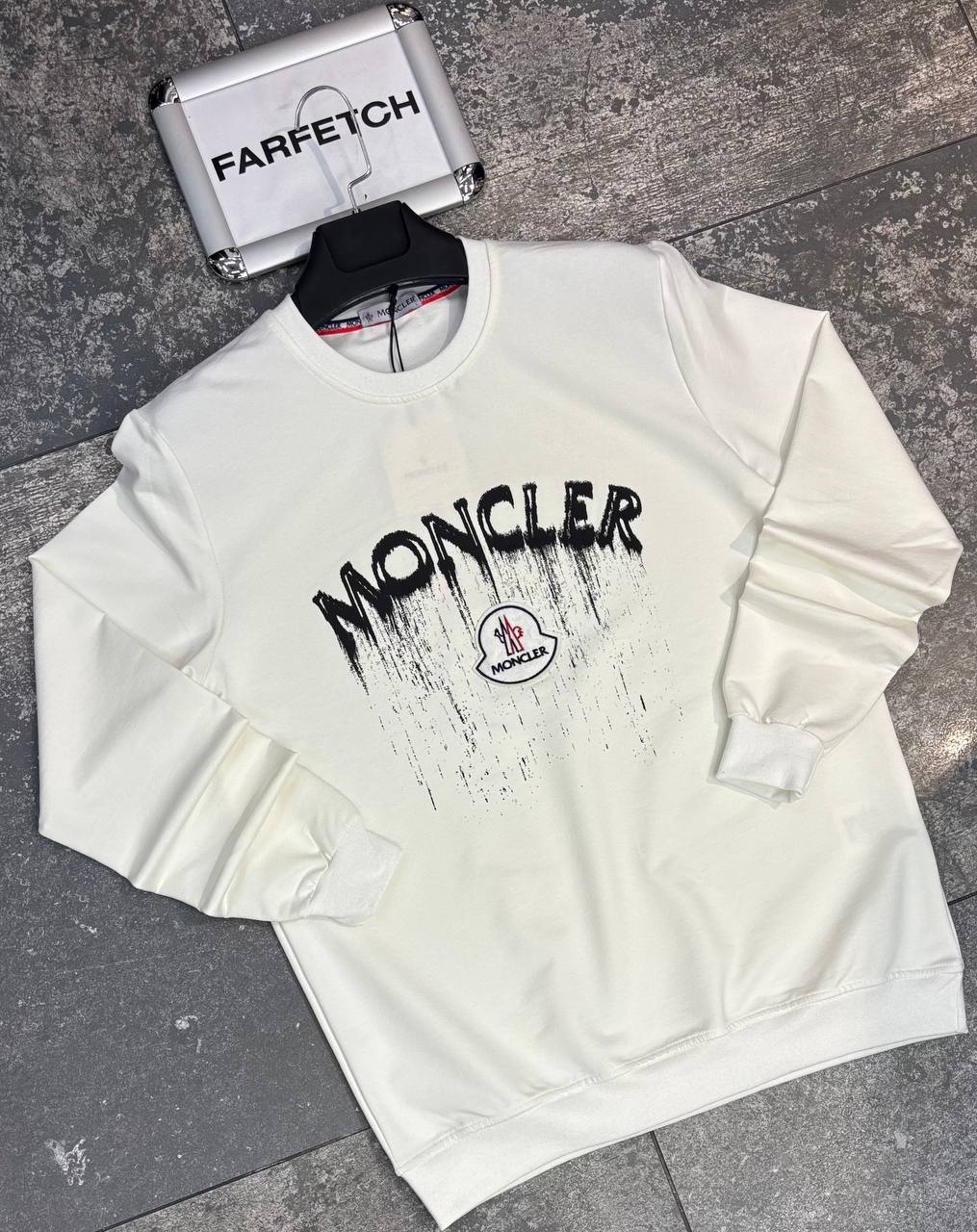 Moncler Άσπρη Long Μπλούζα
