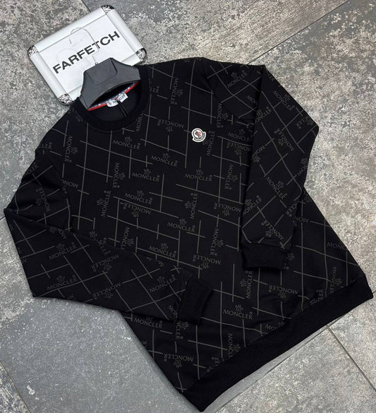 Moncler Μαύρη Long Μπλούζα