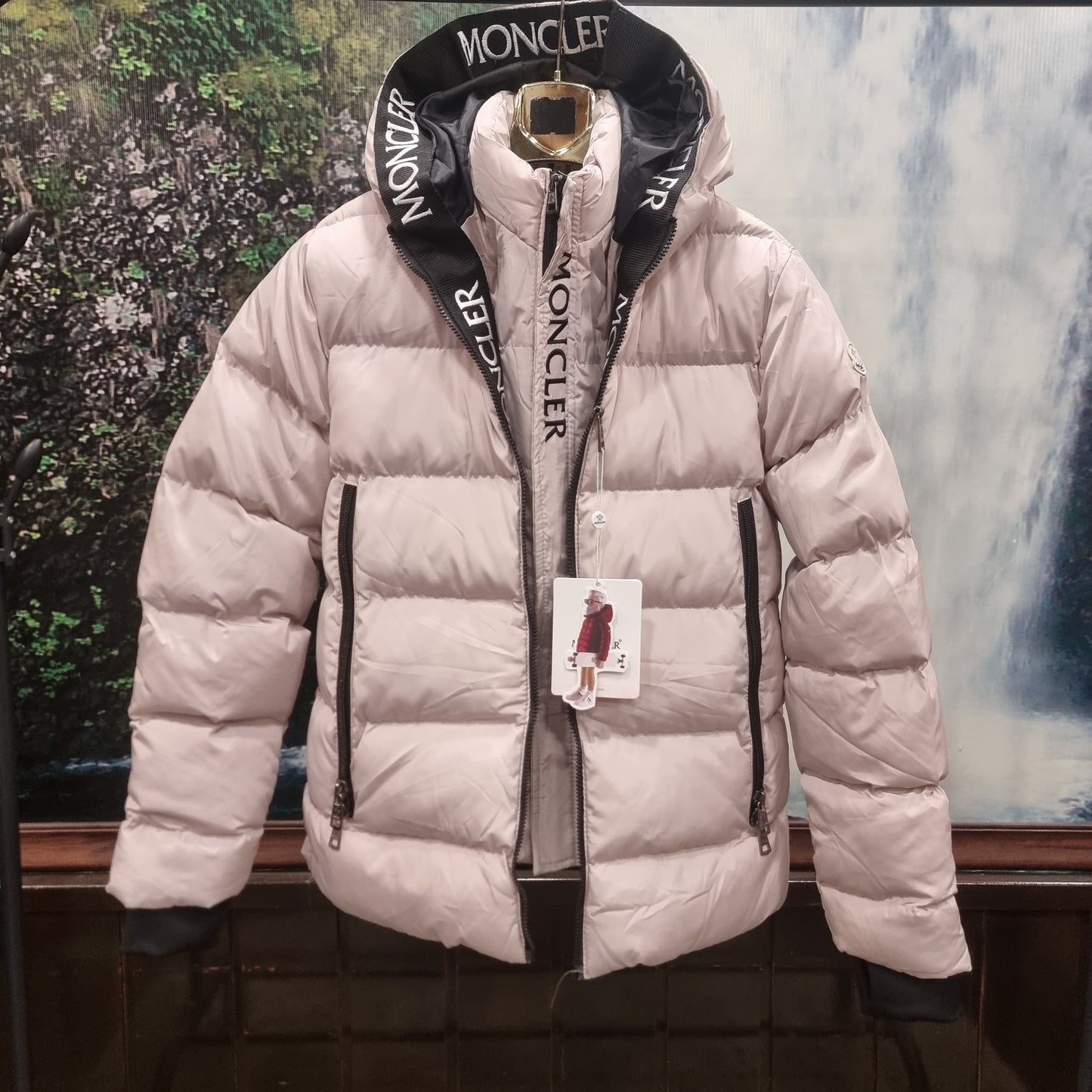 Μπουφάν Puffer Moncler Jacket Ice Double