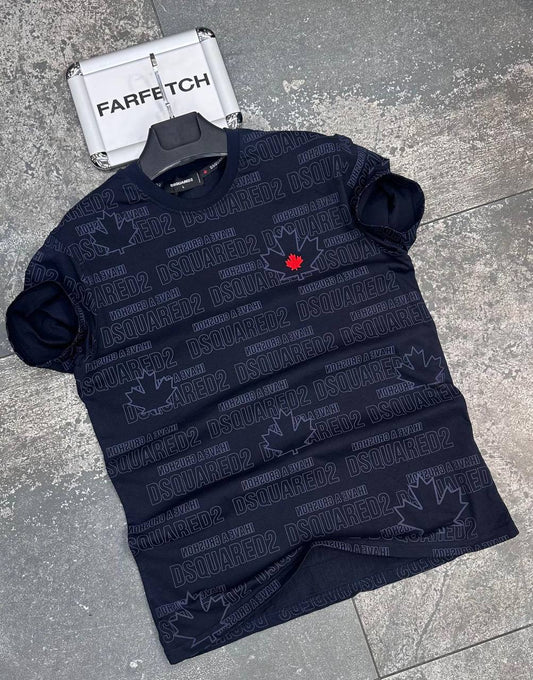 T-Shirt Μπλούζα Dsquared 2 Μπλέ