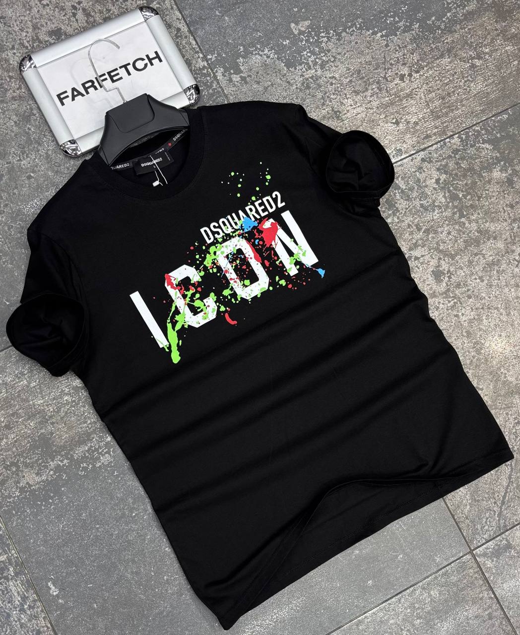 T-Shirt Μπλούζα Dsquared Μαύρη