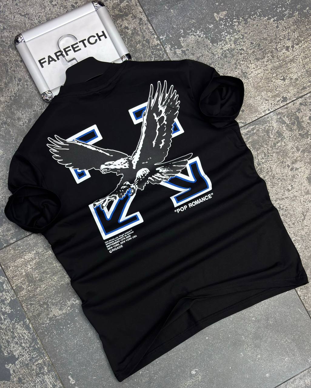 T-Shirt Μπλούζα Off White Μαύρη