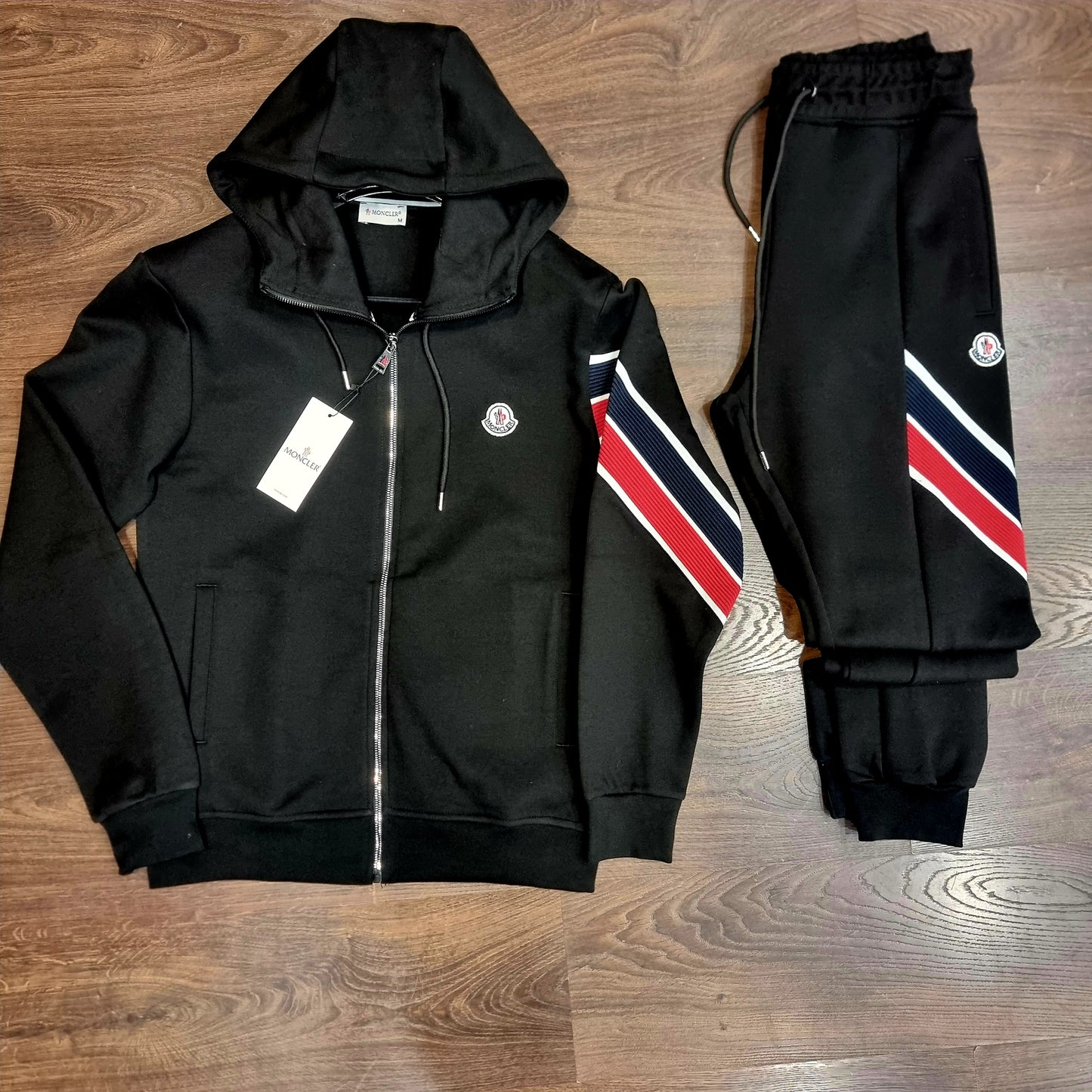 Tracksuit Moncler Black Lines