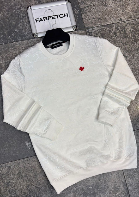 Dsquared 2 Άσπρη Long Μπλούζα