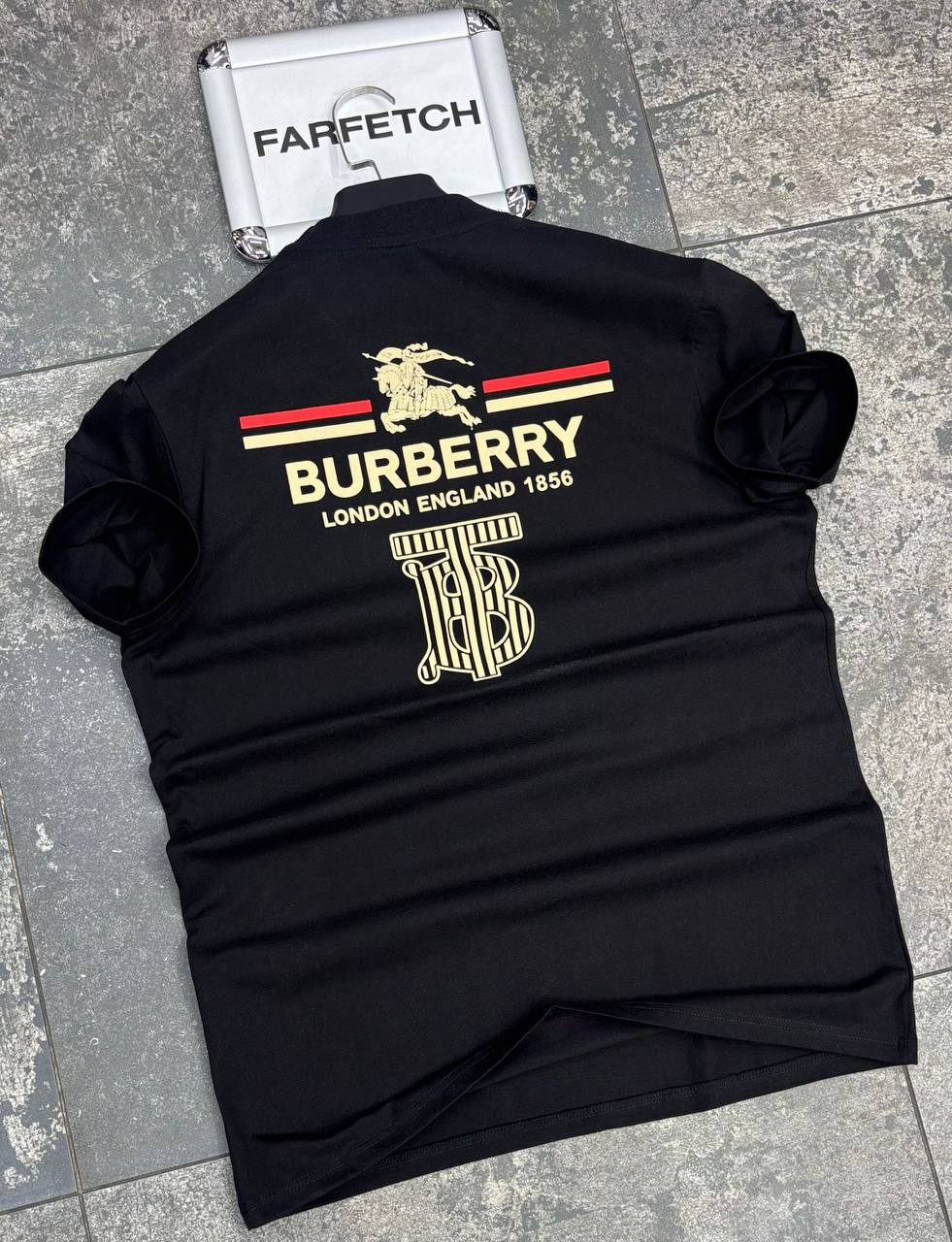 T-Shirt Μπλούζα Burberry Μαύρη