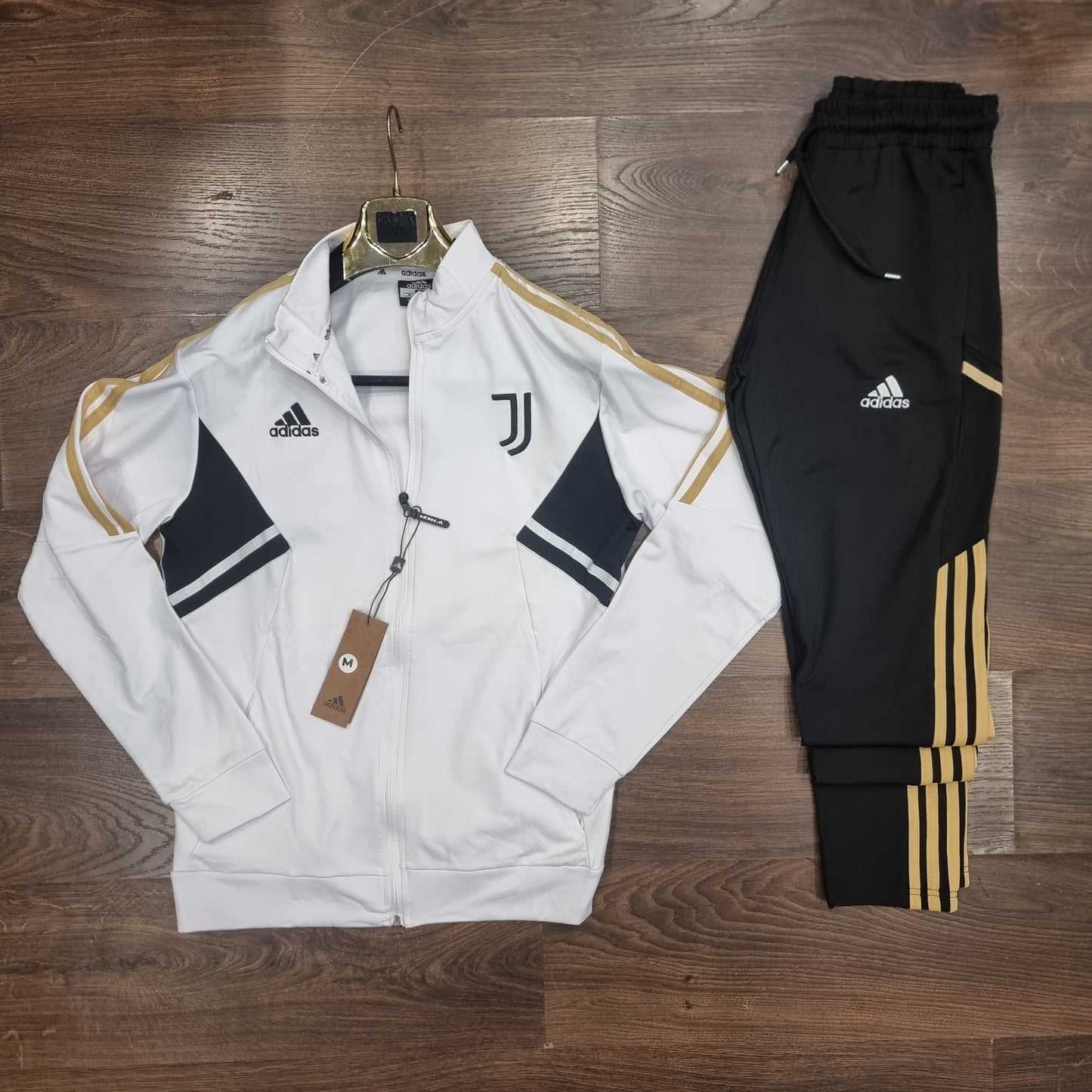 Juventus Adidas Tracksuit White