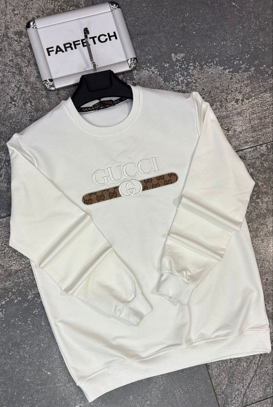 Gucci Άσπρη Long Μπλούζα