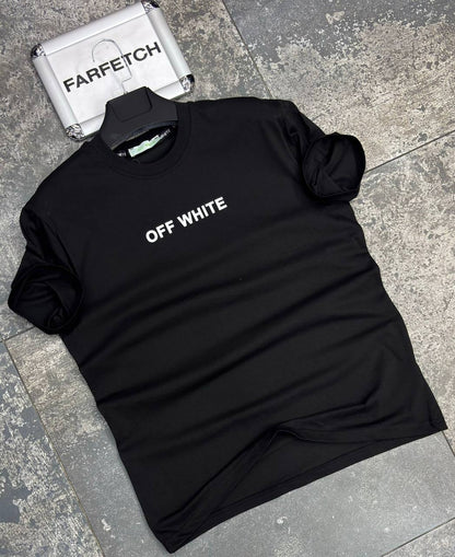 T-Shirt Μπλούζα Off White Μαύρη