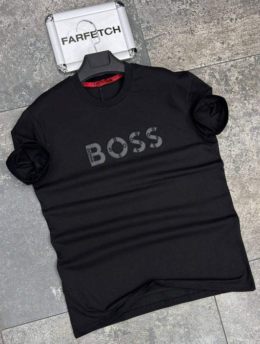 T-Shirt Μπλούζα Boss Μαύρη