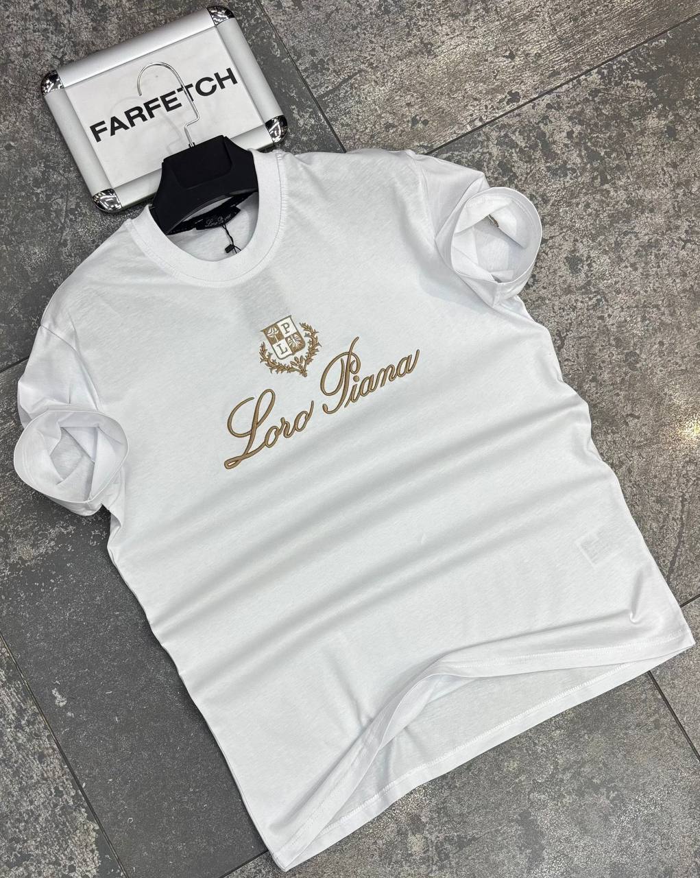 T-Shirt Μπλούζα Loro Piana Άσπρη